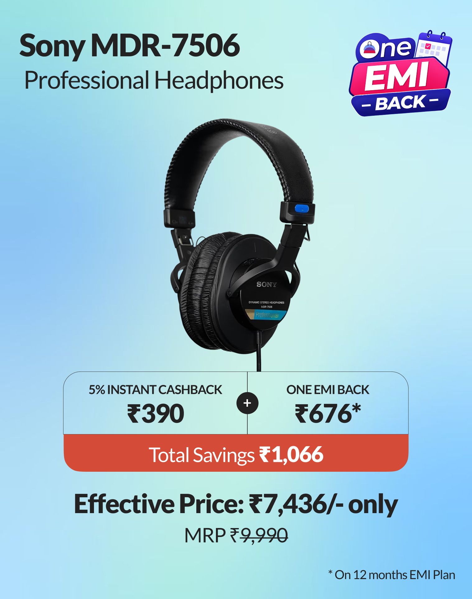 Bring home professional audio for less with ₹1,066 savings