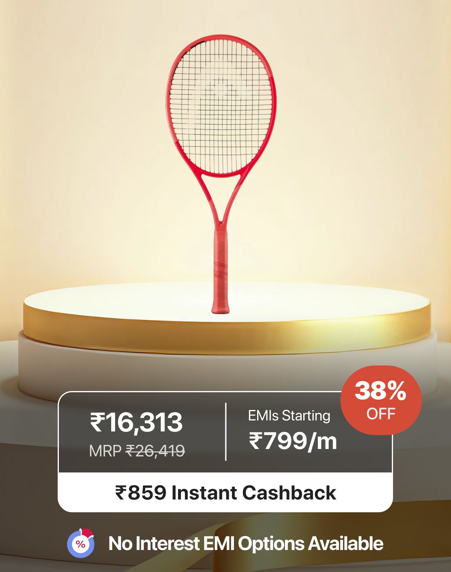Head Radical Team 2025 Tennis Racquet Unstrung