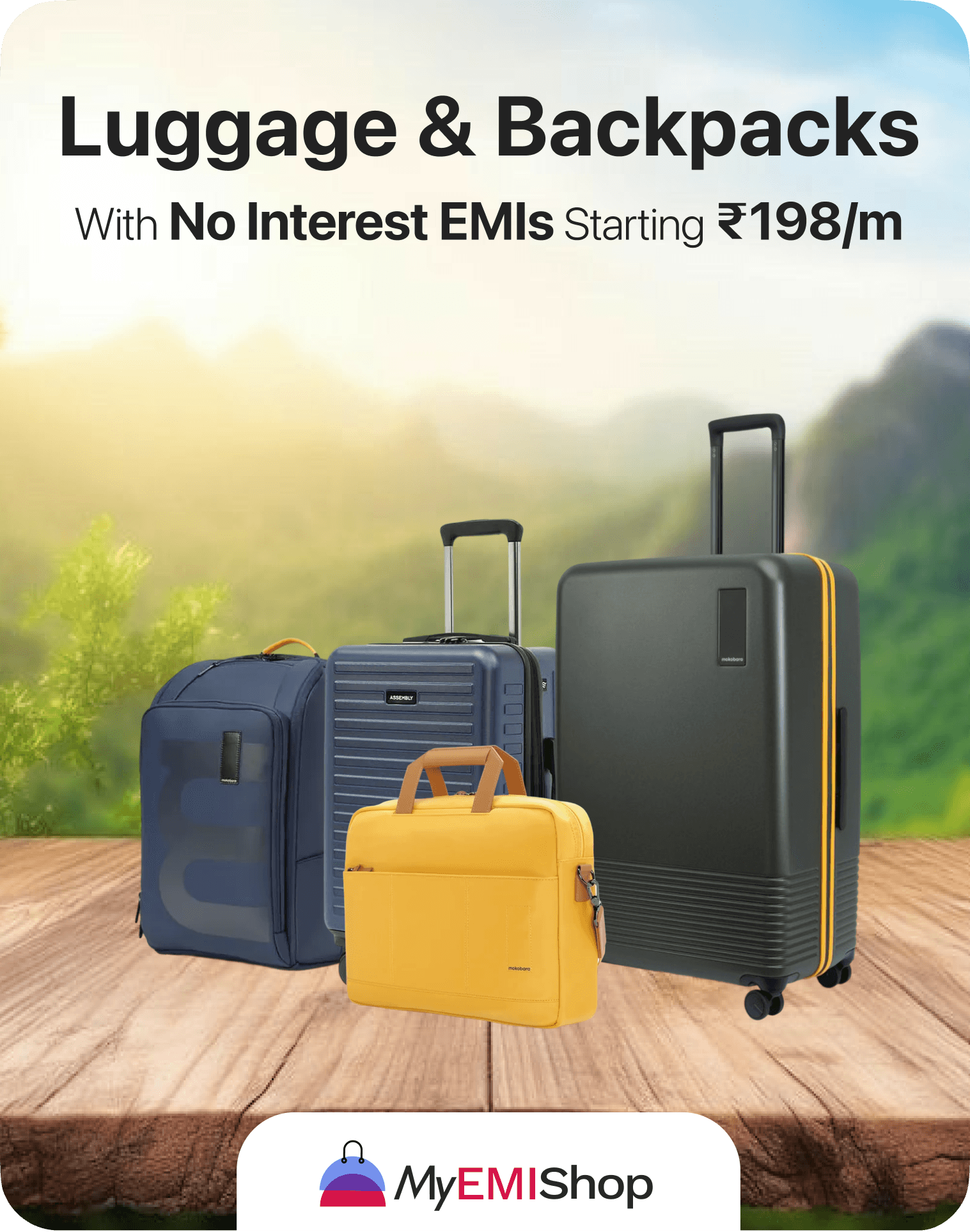 Buy Luggage & Backpacks from leading brands
