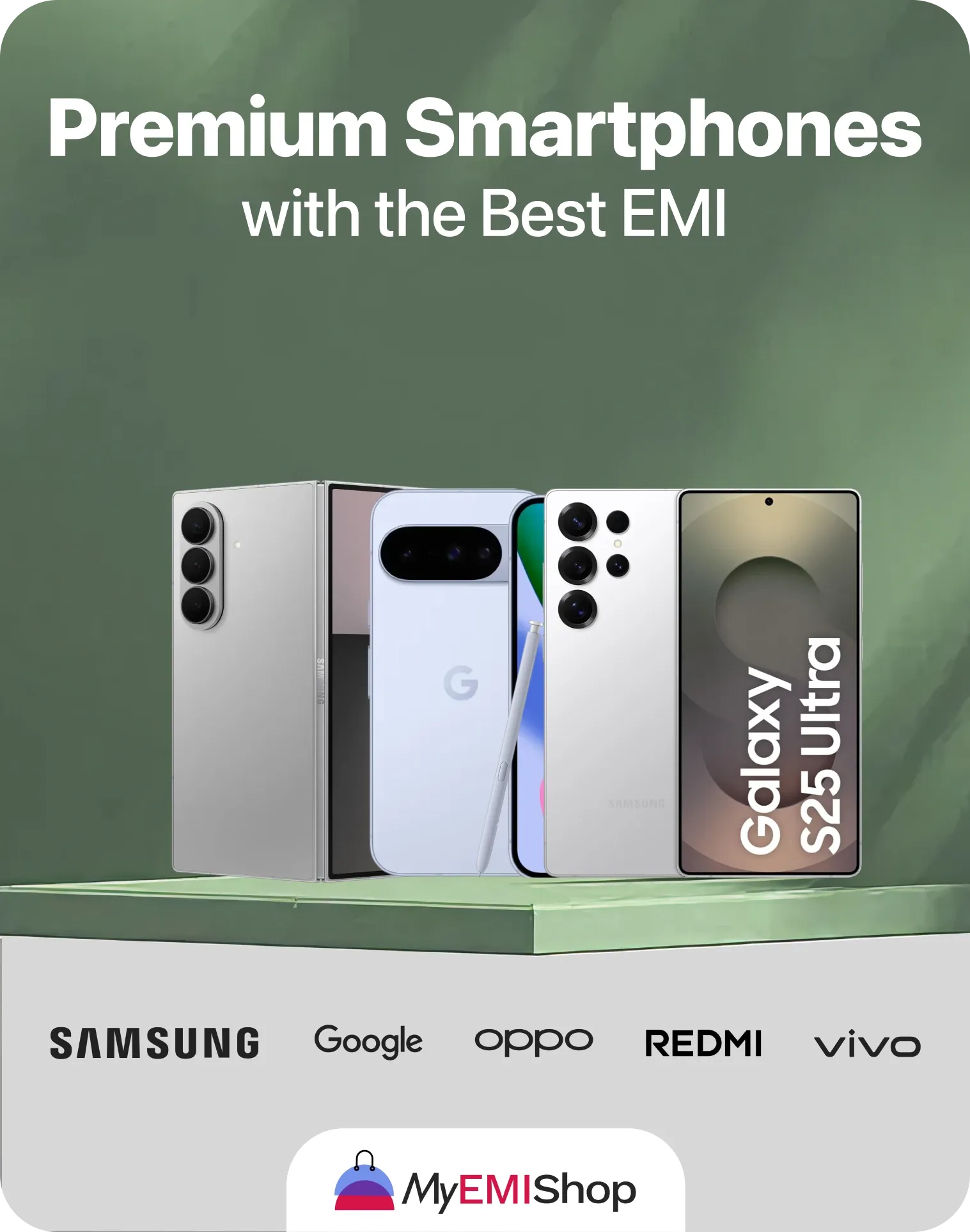 Shop for premium Smartphones with No Interest EMI options