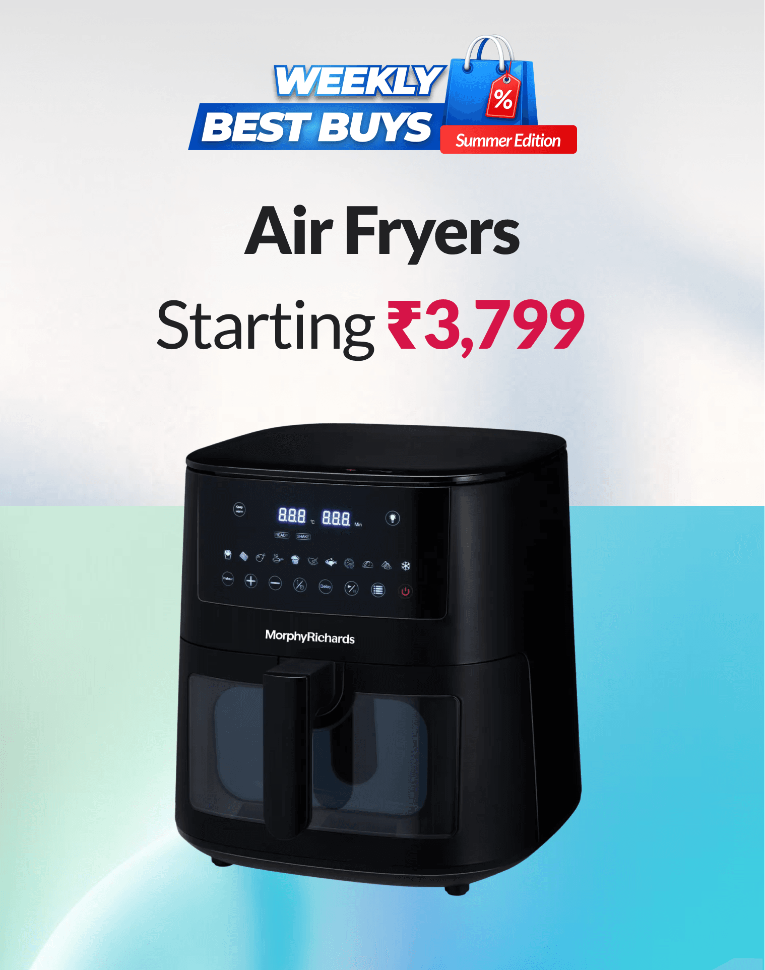 Selling fast - Get Up to 80% off and enjoy crispy treats with less oil 