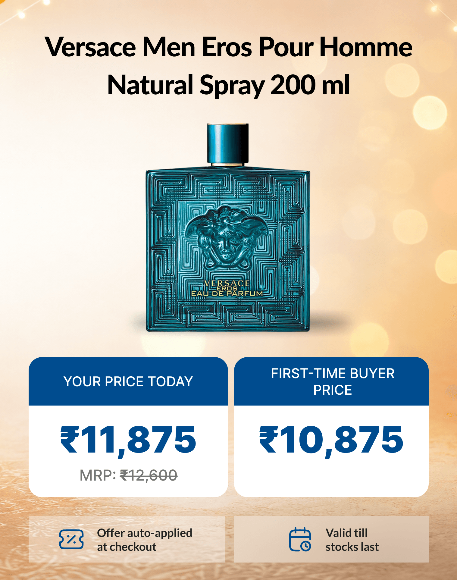 Command attention with an additional ₹1,000 off on your first purchase—limited period only.