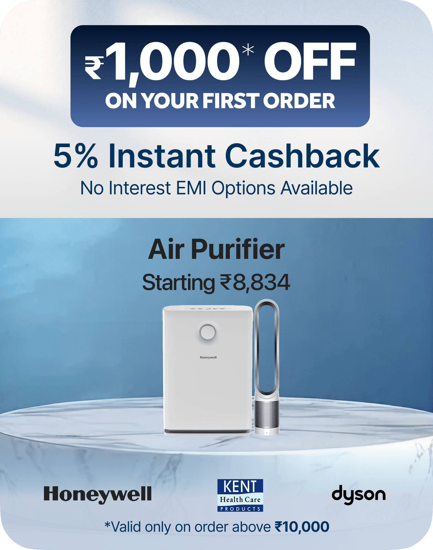 Breathe cleaner with smart, high-performance purifiers from Dyson, Honeywell and more engineered for healthier living.