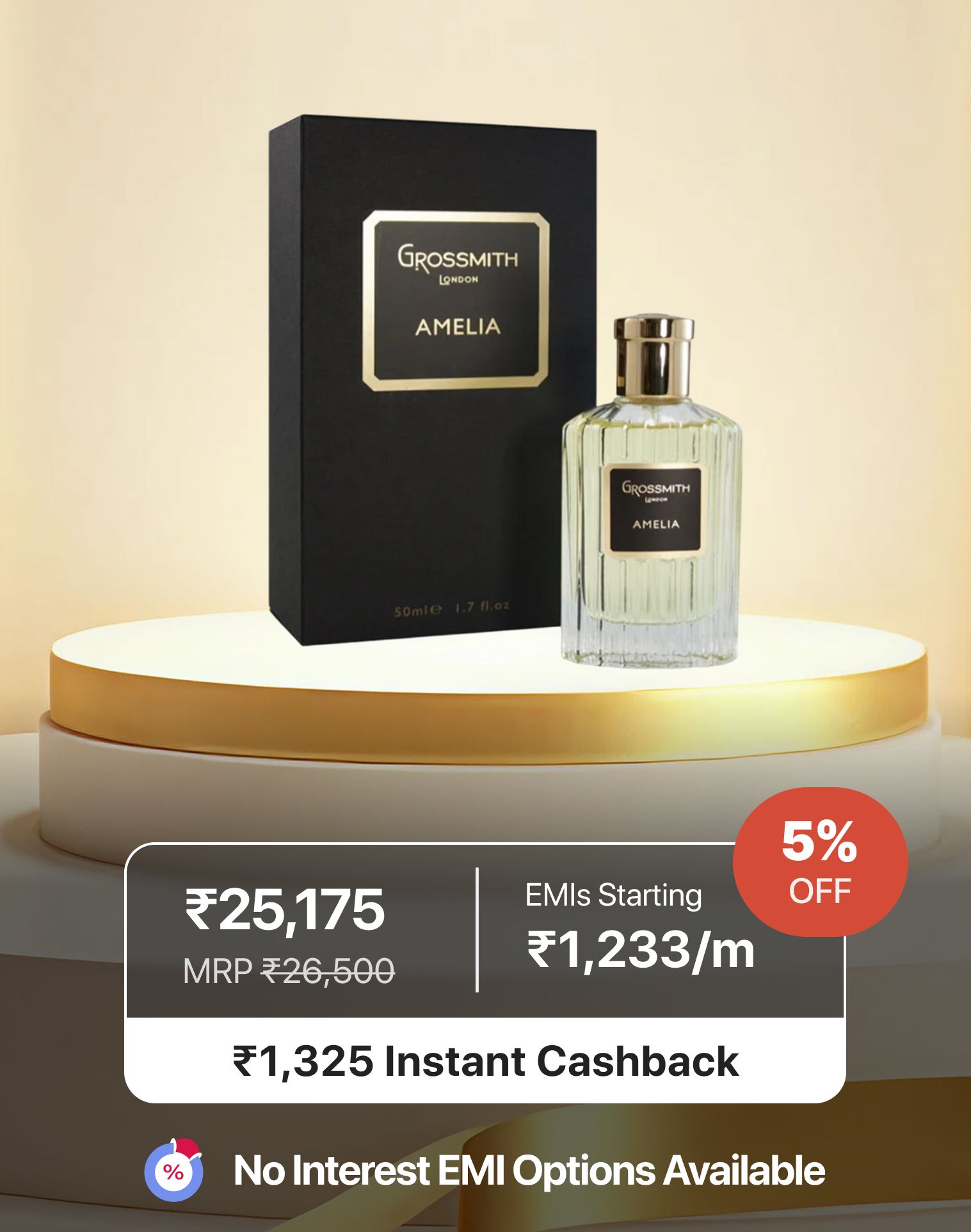 Grossmith London Amelia Eau de Parfum 50 ml