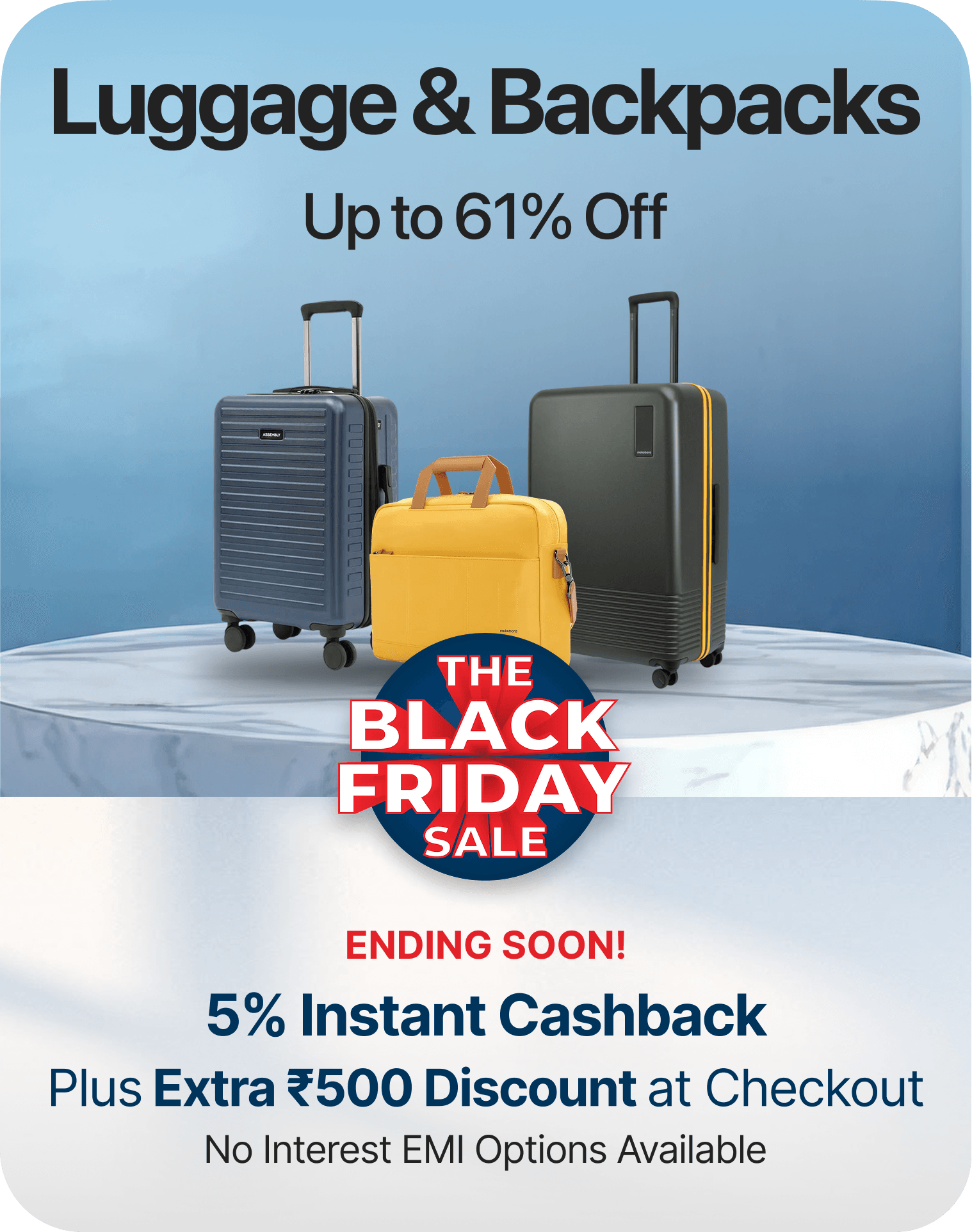 Buy Luggage & Backpacks from leading brands