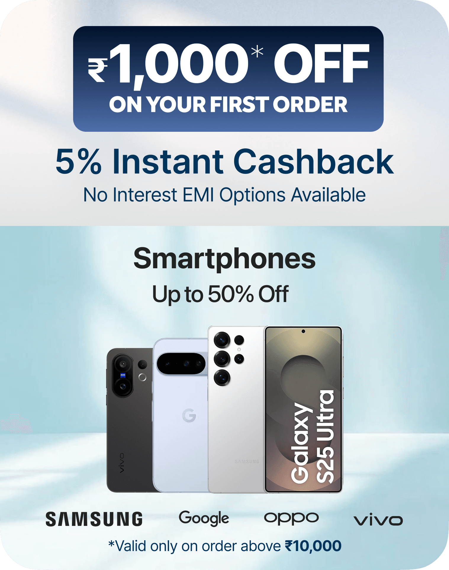 Experience flagship power with brands like Samsung Galaxy, Vivo and more. Upgrade to a smarter premium device.